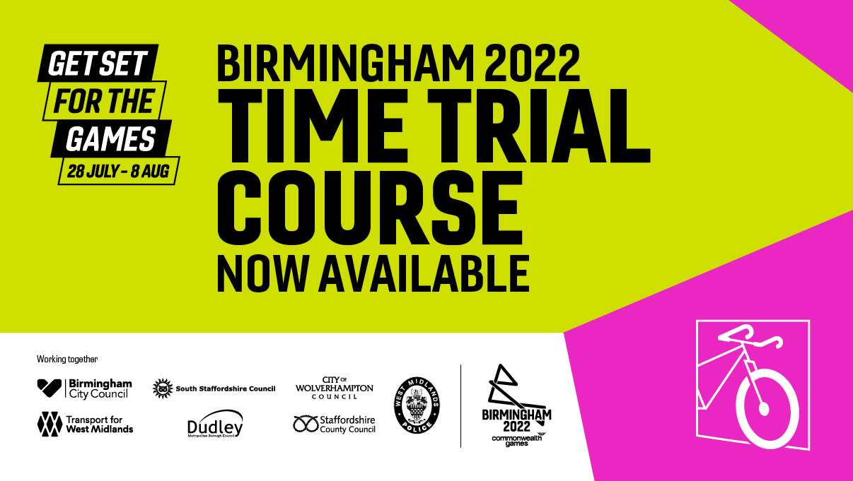 Birmingham 2022’s Cycling Time Trial Course Announced 