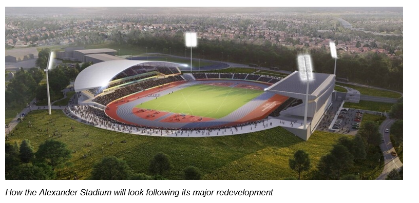 £25m contribution for Alexander Stadium redevelopment approved