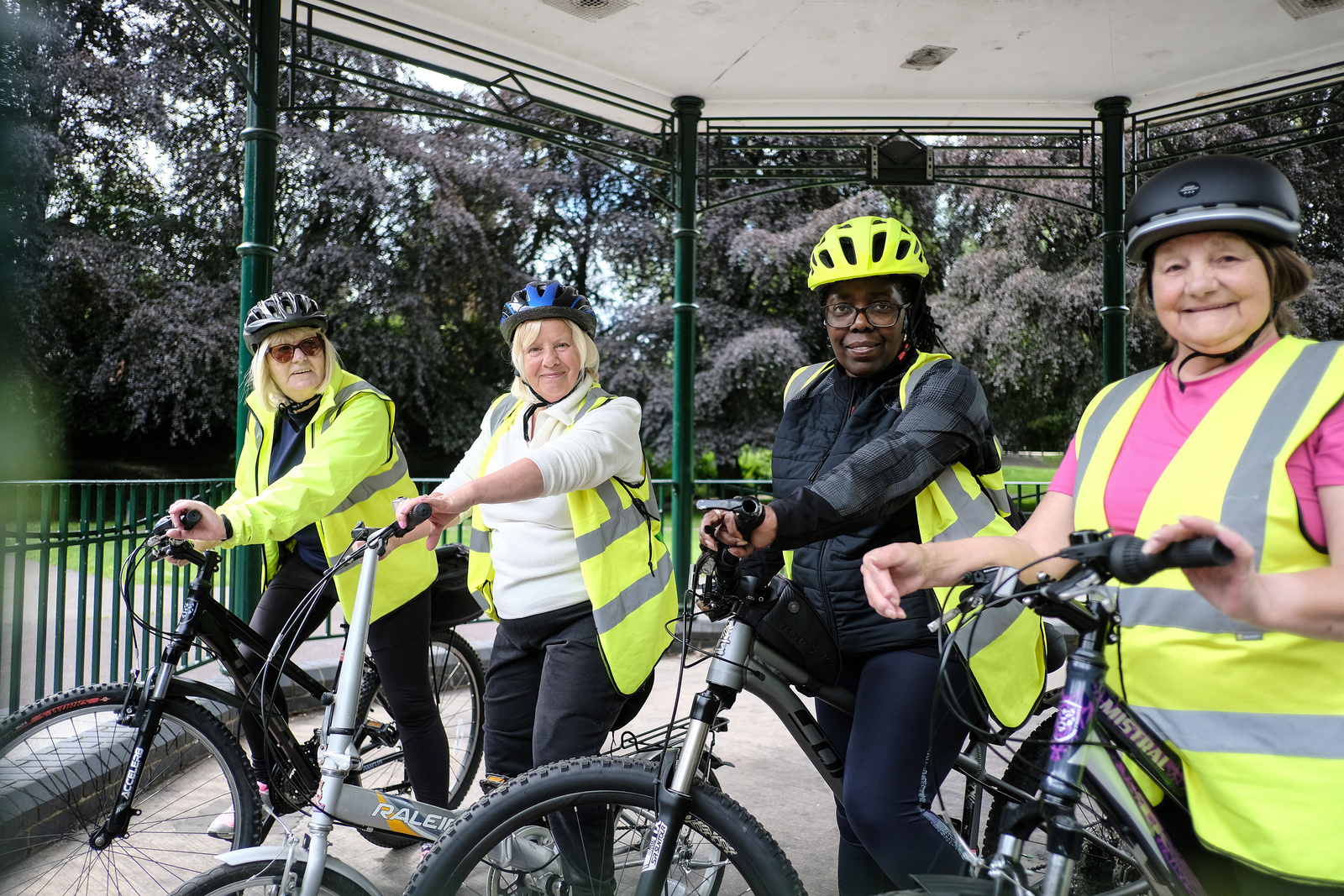 Give a Girl a Bike empowers women and children to cycle with confidence