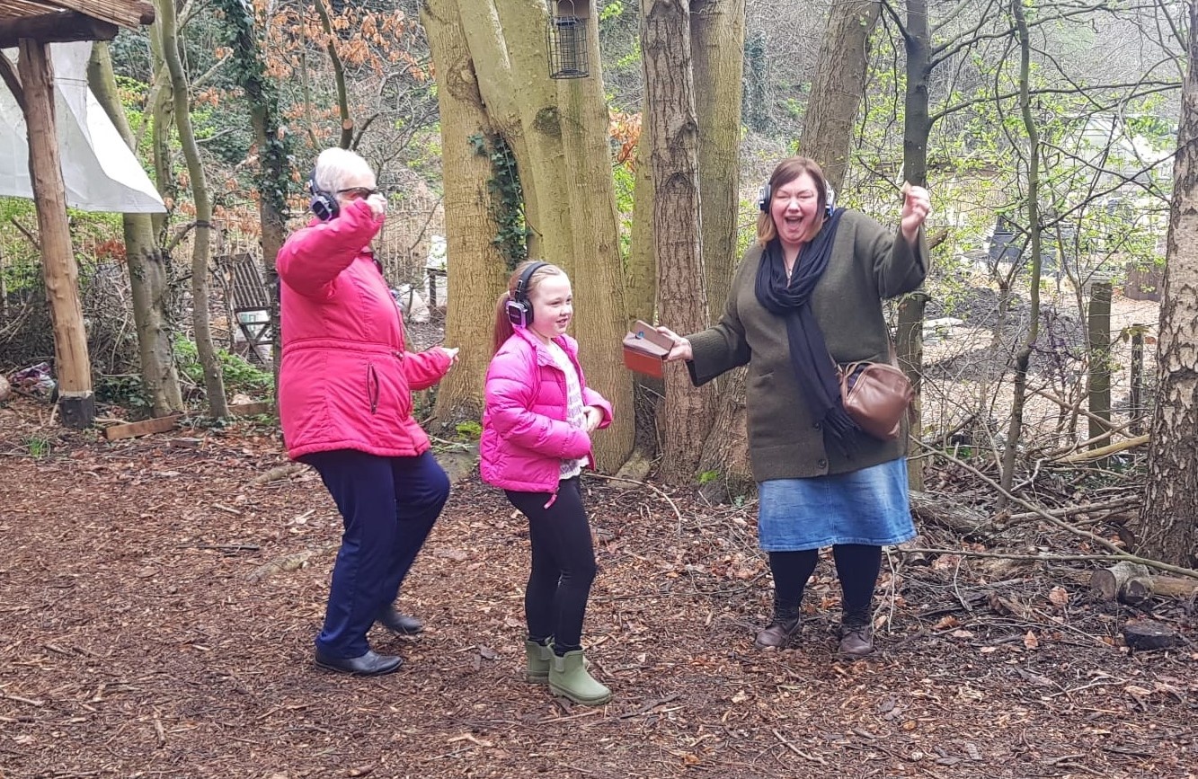 Case study – inclusive woodland silent discos a big hit in Dudley