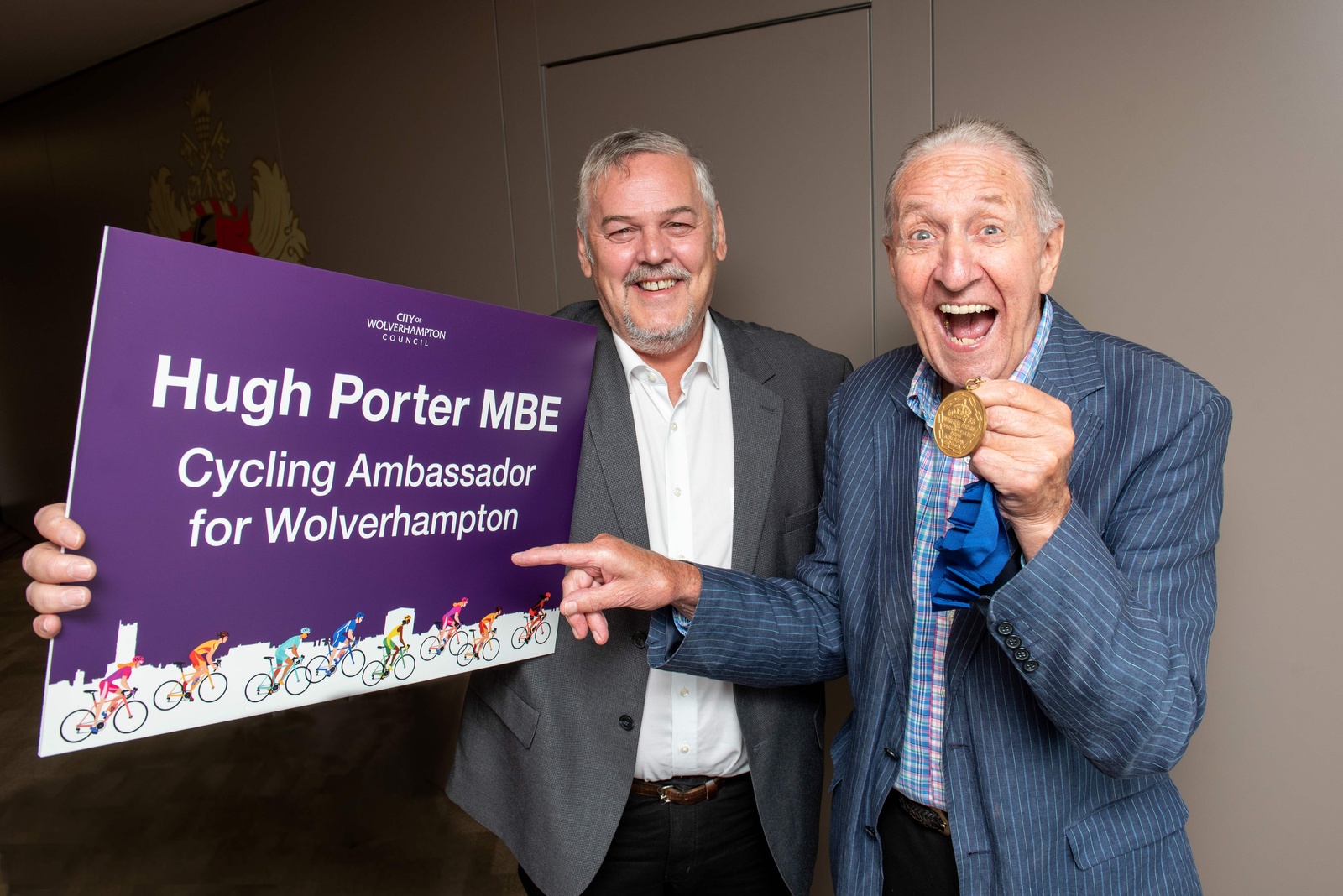 Commonwealth Games champion Hugh Porter MBE named City Cycling Ambassador 