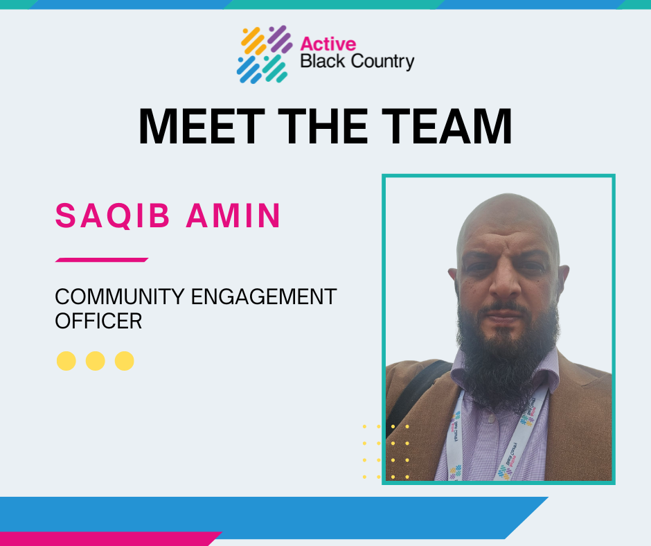 Meet the Team - Saqib Amin, Community Engagement Officer