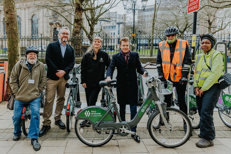 West Midlands Cycle Hire celebrates one-year anniversary