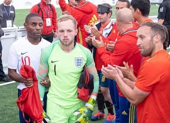 Blind Baggies footballer and Paralympian provides lockdown exercise inspiration 