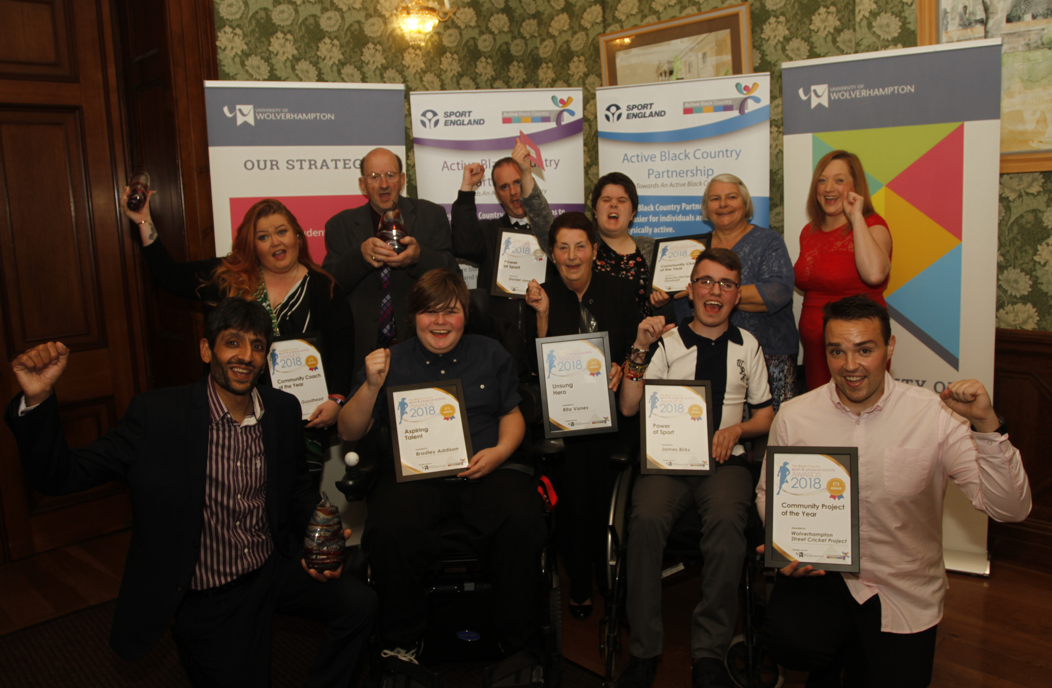 Winners announced at last nights Black Country Sport and Physical Activity Awards