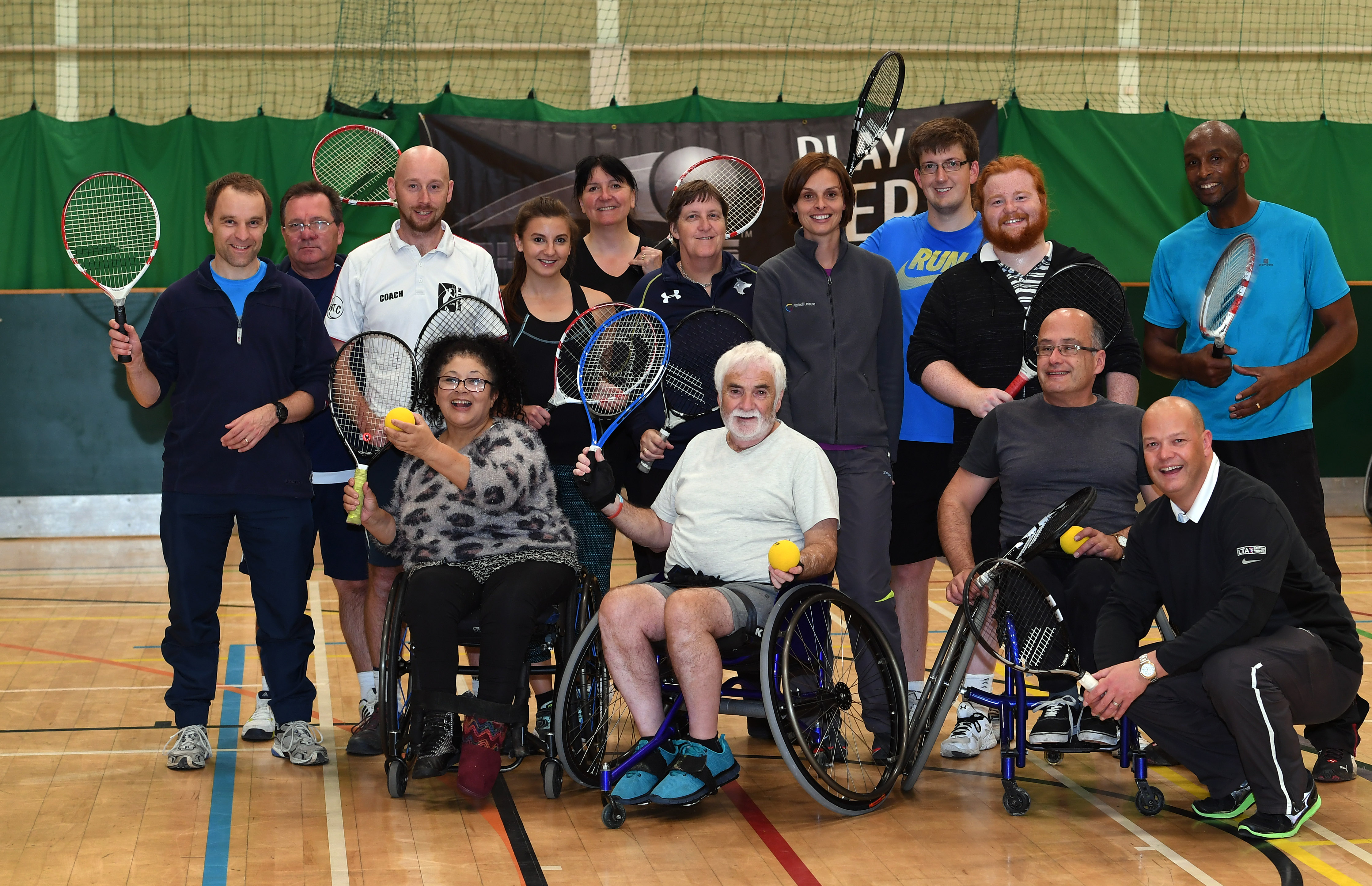 Walsall Man Becomes First Wheelchair Athlete To Take Part In New Tennis Tournament 