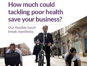 Permission to Lunch. Manifesto for health calls for a revolution of the workplace lunch break 