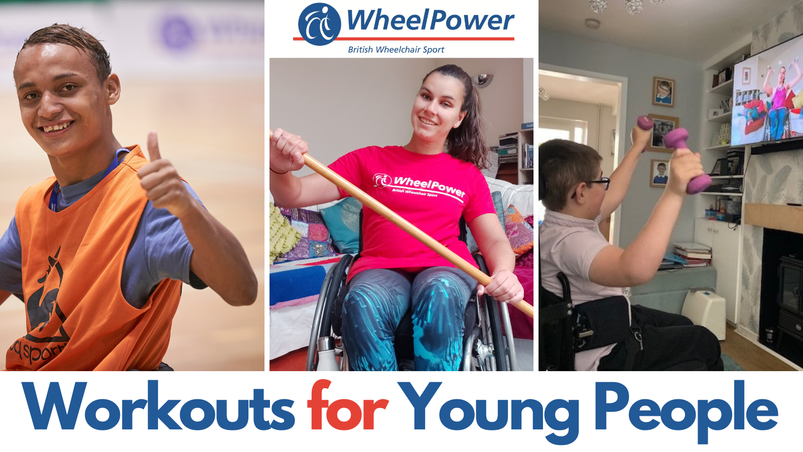 WheelPower to release 10 NEW Inclusive Workouts for Young Disabled People during Lockdown