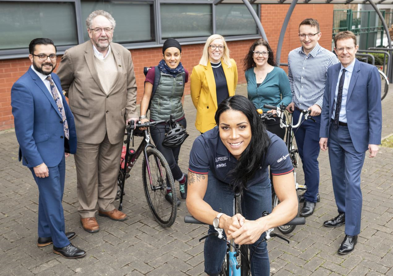 Former world champion Shanaze Reade becomes West Midlands Cycling and Walking Ambassador