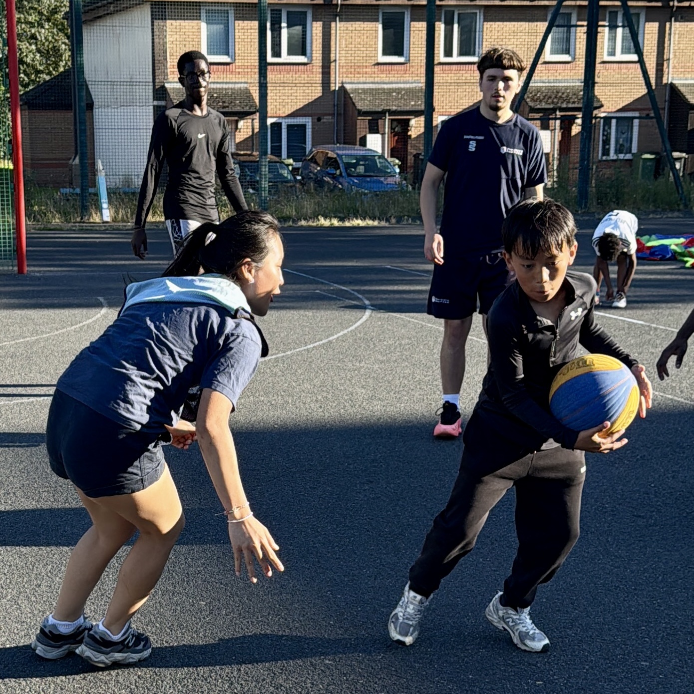SLAM! Dunk for basketball in Wolverhampton Your Spaces project