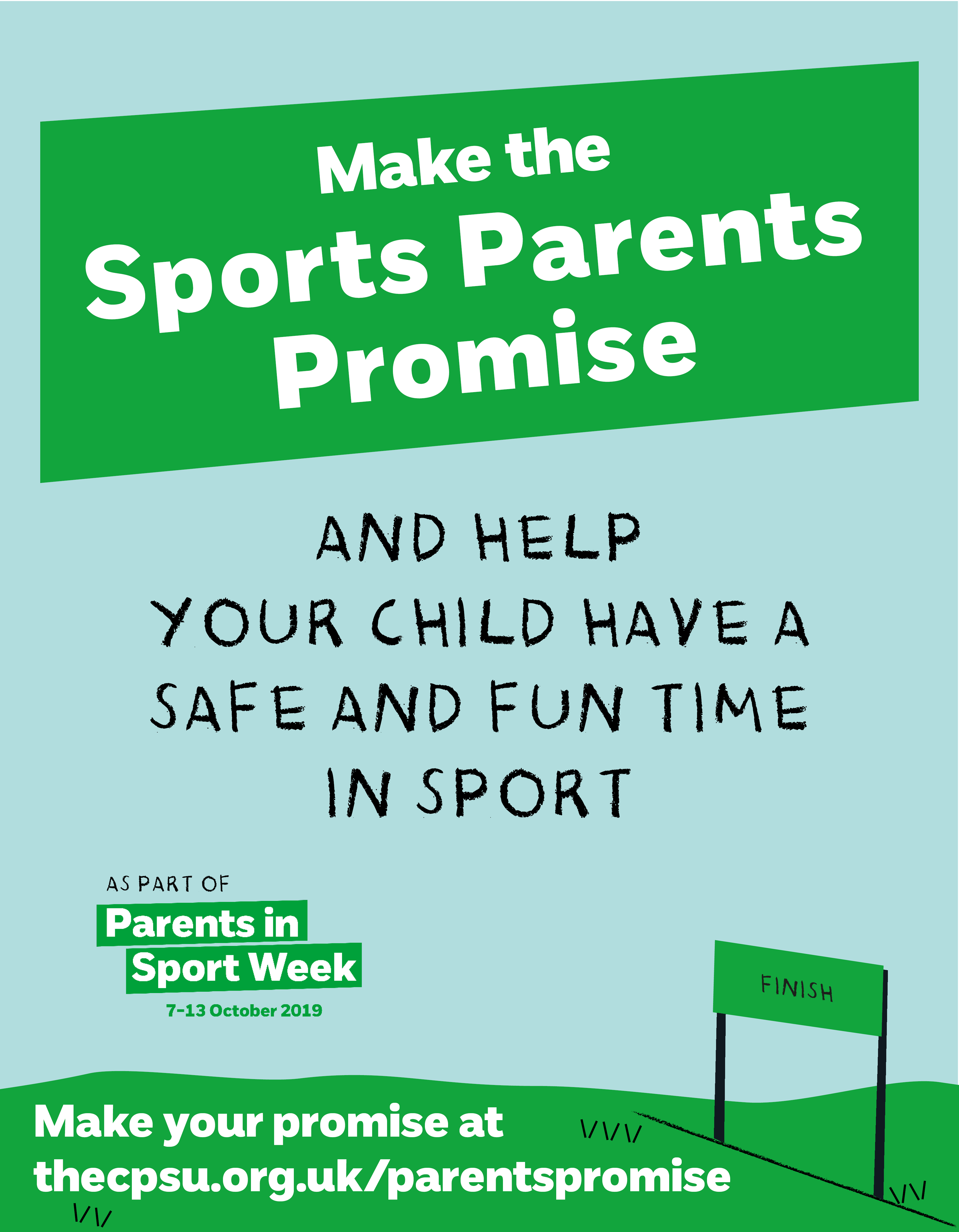 CPSU Launches the Sports Parents Promise