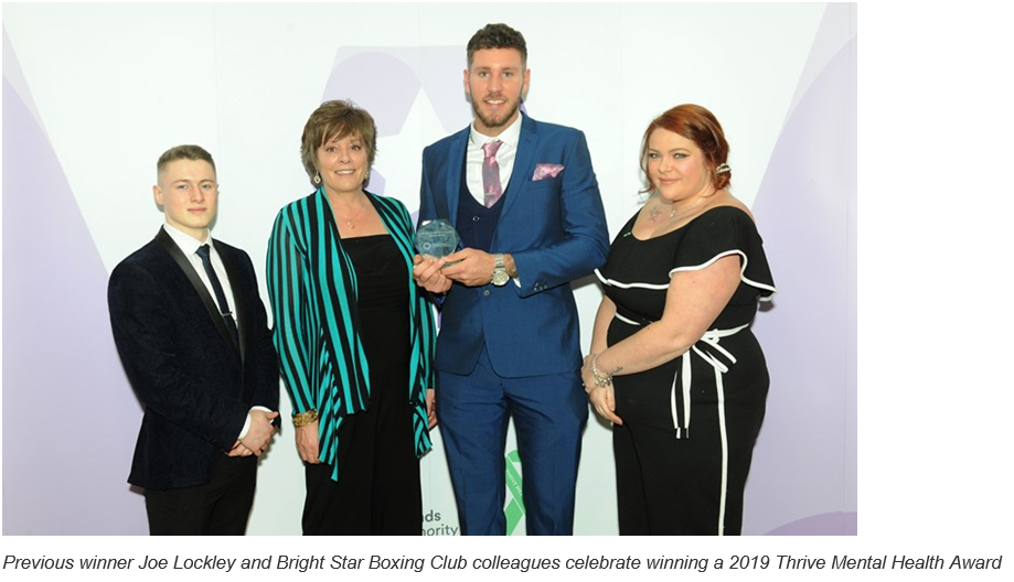 Last call to nominate unsung heroes for a Thrive Mental Health Star Award
