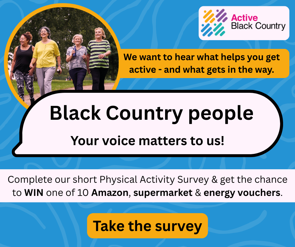 Have your say! Launch of Black Country Physical Activity Survey