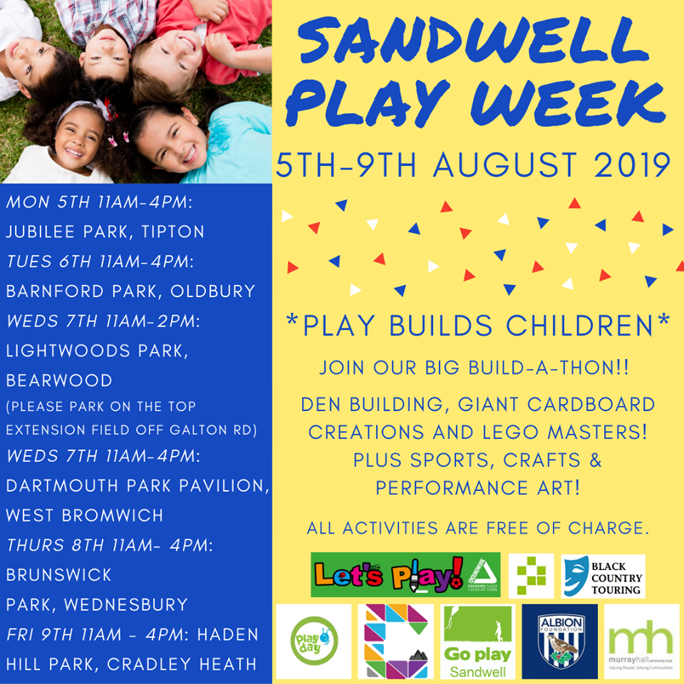 Week of free play in Sandwell