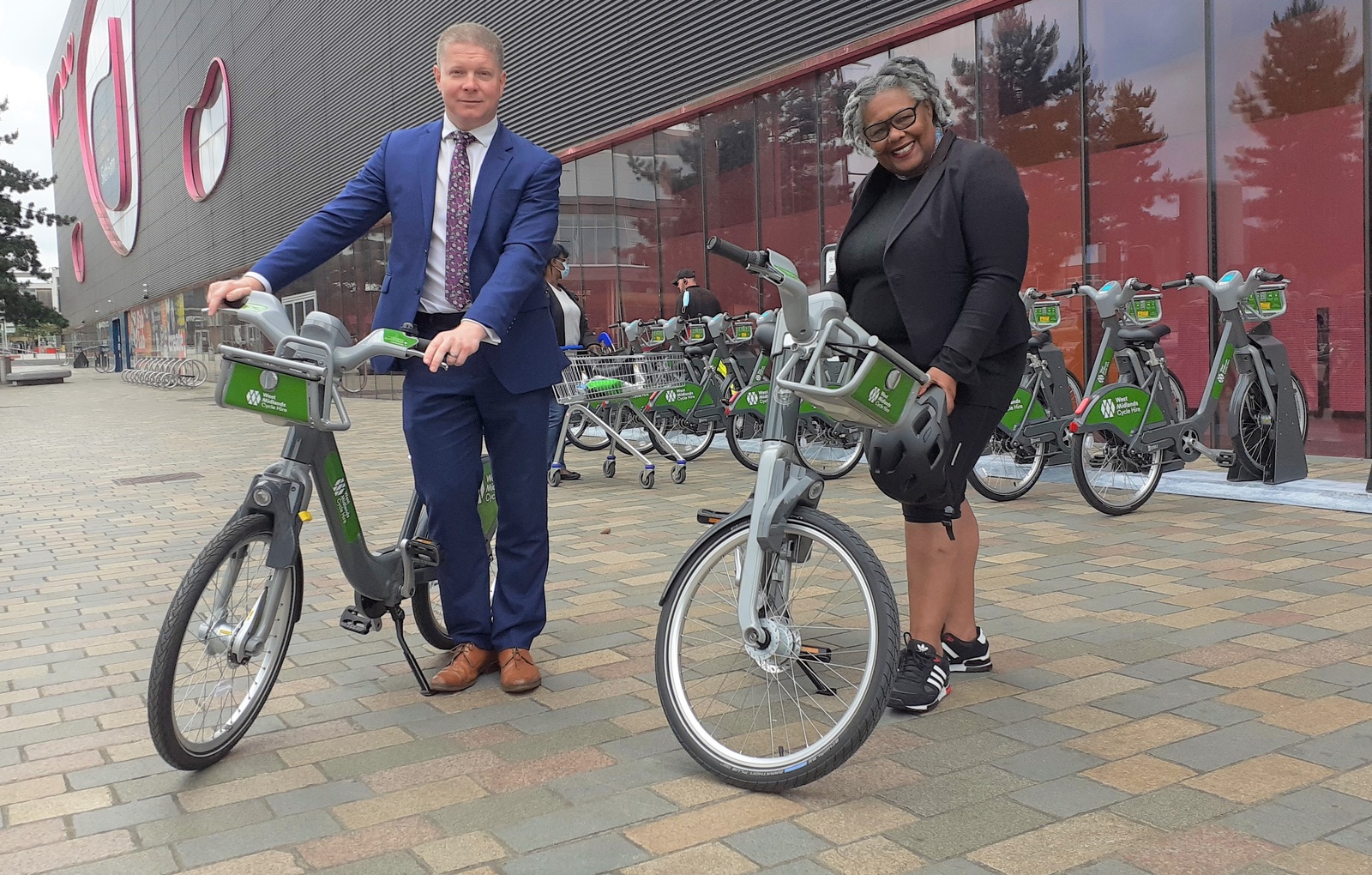 West Midlands Cycle Hire arrives on the streets of Sandwell