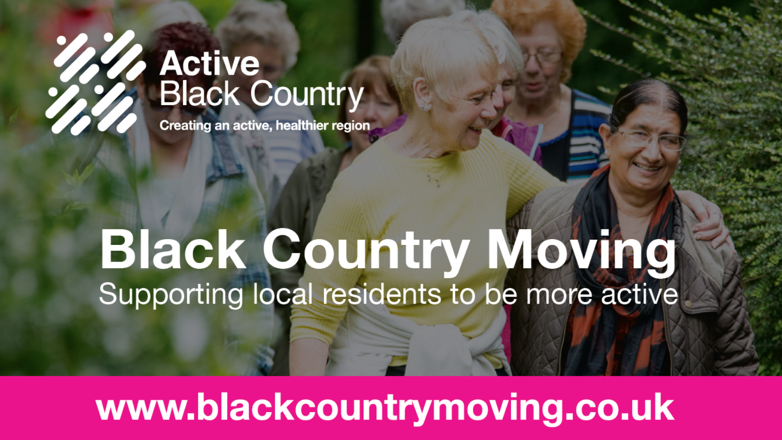 Active Black Country launch online activity finder Black Country Moving